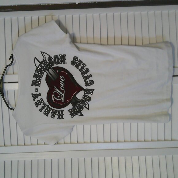 harley davidson motorcycle y2k tee - Picture 1 of 3